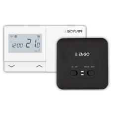 ENGO E901RF Wi-Fi программируемый беспроводной терморегулятор, белый